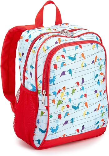 Rucksack für Kinder, exklusives Amazon-Produkt, Vogel-Design (kompatibel mit Fire 7 und Fire 8 Kids-Tablets sowie Kindle Kids) von NuPro
