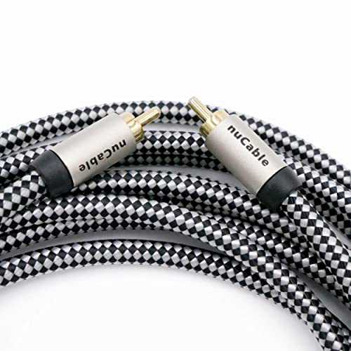 Nubert nuCable Digital Pro | Länge: 3,5 m | Premium Digitalkabel | Digitales Koaxialkabel | Hochreines OFC Kupfer | 75 Ohm Impedanz | Original Zubehör | 1 Stück von Nubert