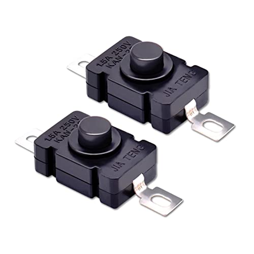 Nucelit 10 Stück für 30 V 1 A Verriegelung Druckknopf Taschenlampe Ein/Aus, selbstschließend, Öffnen und Schließen Nucelit 10 Stück für 30 V 1 A Verriegelung Druckknopf Taschenlampe Ein/Aus, selbstschließend, Öffnen und Schließen von Nucelit