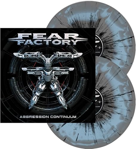 Aggression Continuum (Grey & Light Blue Swirl w/ Black Splatter) [Vinyl LP] von Nuclear Blast Americ