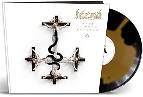 Opvs Contra Natvram - Earbook, Inkspot Black & Gold [Vinyl LP] von Nuclear Blast