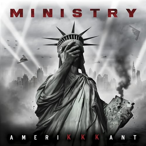 Amerikkkant - Grey W/ Black & White Splatter [Vinyl LP] von Nuclear Blast