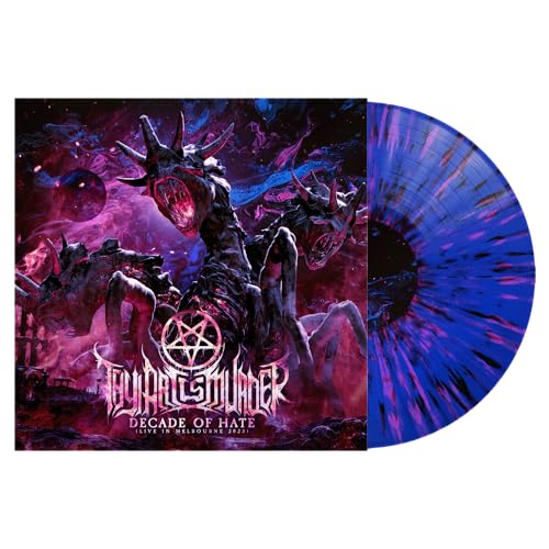 Decade of Hate(Ltd.Purple-Blue Pink Splatter) [Vinyl LP] von Nuclear Blast