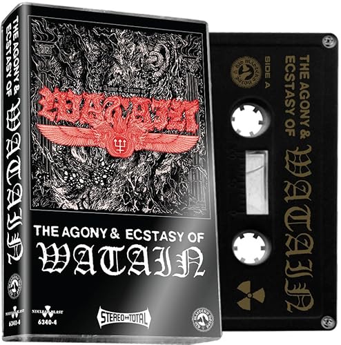 Die Qual und Ekstase von Watain - Schwarz & Gold [Musikkassette] von Nuclear Blast