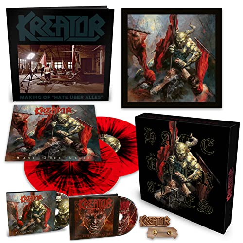 Hate Über Alles (Ltd. BOX/ 2LP Splatter Red-Black/CD+Live CD/Photobook) [Vinyl LP] von Nuclear Blast