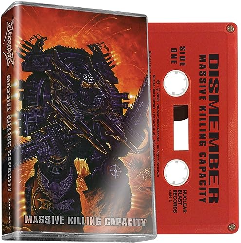 Massive Killing Capacity - Red [Musikkassette] von Nuclear Blast