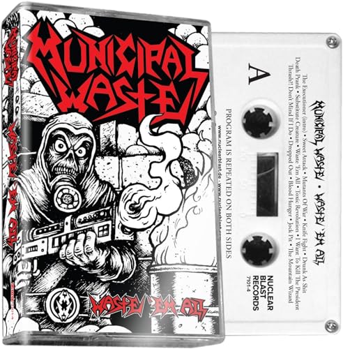 Waste 'Em All - White [Musikkassette] von Nuclear Blast