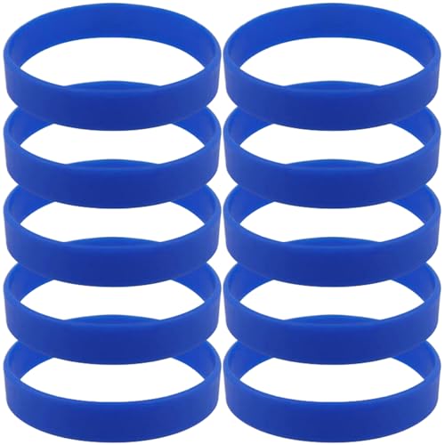 10pcs Gummi -Armbänder, 7, 9 x 0, 5 Sportblau Armkörpers, sicheres blaues Gummi, Stretch Siliconarmband, Unisex -Armbänder für Männer, Frauen und Jugendliche 10pcs Gummi -Armbänder, 7, 9 x 0, 5 Sportblau Armkörpers, sicheres blaues Gummi, Stretch Siliconarmband, Unisex -Armbänder für Männer, Frauen und Jugendliche von Nuelreva