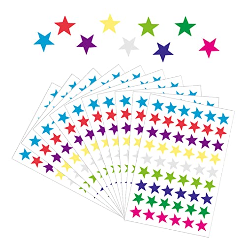 540pcs/10 Blech kleiner Folienstern Aufkleber Aluminium -Foliensternstern für Kinder Belohnung Heimschule DIY Dekoration verdickte verbesserte Version Dicke 1, 3 cm farbenfroh 540pcs/10 Blech kleiner Folienstern Aufkleber Aluminium -Foliensternstern für Kinder Belohnung Heimschule DIY Dekoration verdickte verbesserte Version Dicke 1, 3 cm farbenfroh von Nuelreva