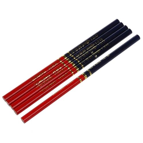 Nuelreva Rote und blaue Färbung Express Twin Points Check-Bleistift Dual Colored Double Ended Hb Stifte Marker Stiftholz Basis 5pcs Rot und Blaustift Nuelreva Rote und blaue Färbung Express Twin Points Check-Bleistift Dual Colored Double Ended Hb Stifte Marker Stiftholz Basis 5pcs Rot und Blaustift von Nuelreva