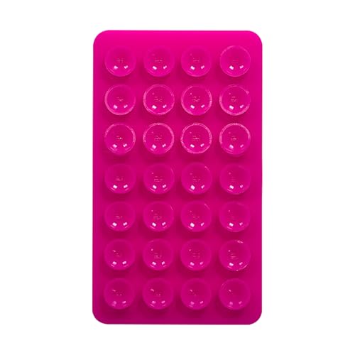 Nuhjytgf Phone Case Holder, Silicone Suction Mount, Video Phone Mount, Strong Double Sided Suction, Flexible and Adjustable Design, 9.40x5.40x0.60cm for Video Calls, Selfies, or Watching Content Nuhjytgf Phone Case Holder, Silicone Suction Mount, Video Phone Mount, Strong Double Sided Suction, Flexible and Adjustable Design, 9.40x5.40x0.60cm for Video Calls, Selfies, or Watching Content von Nuhjytgf