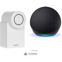 Nuki Smart Lock 4. Generation weiß + Amazon Echo Dot 5. Generation Nuki Smart Lock 4. Generation weiß + Amazon Echo Dot 5. Generation von Nuki
