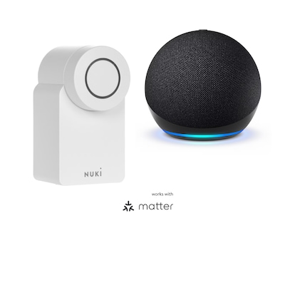 Nuki Smart Lock 4. Generation weiß + Amazon Echo Dot 5. Generation Nuki Smart Lock 4. Generation weiß + Amazon Echo Dot 5. Generation von Nuki