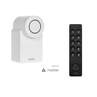 Nuki Smart Lock 4. Generation weiß + Keypad 2 Nuki Smart Lock 4. Generation weiß + Keypad 2 von Nuki