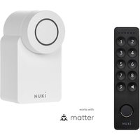 Nuki Smart Lock 4. Generation weiß + Keypad 2 von Nuki