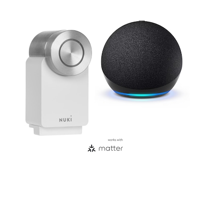 Nuki Smart Lock Pro 4. Generation weiß + Amazon Echo Dot 5. Generation Nuki Smart Lock Pro 4. Generation weiß + Amazon Echo Dot 5. Generation von Nuki
