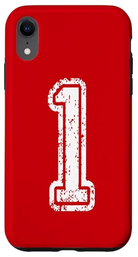 1 Sportstyle in grungy white Hülle für iPhone XR 1 Sportstyle in grungy white Hülle für iPhone XR von Numbers and Letters
