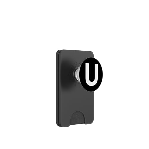 Buchstabe U in weiß beidseitig aus der Alphabet Serie PopSockets PopWallet für MagSafe Buchstabe U in weiß beidseitig aus der Alphabet Serie PopSockets PopWallet für MagSafe von Numbers and Letters