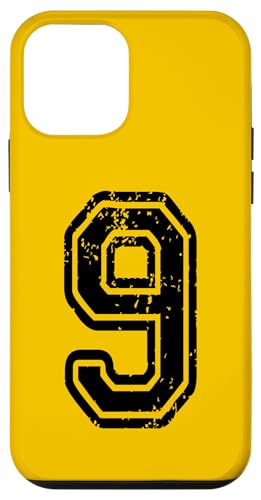 Nummer 9 Sportstyle in grungy black Hülle für iPhone 12 mini Nummer 9 Sportstyle in grungy black Hülle für iPhone 12 mini von Numbers and Letters