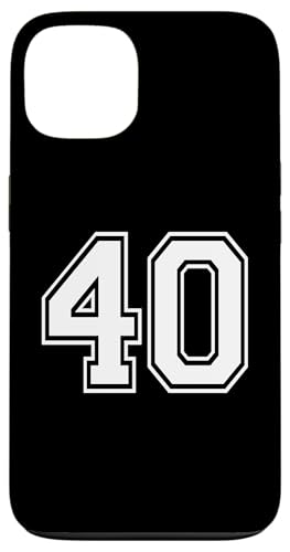 Nummer Forty #40 Sports Team Uniform Hülle für iPhone 13 Nummer Forty #40 Sports Team Uniform Hülle für iPhone 13 von Numbers for Sports Teams Uniform Events Birthday