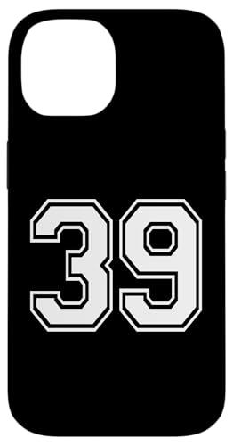 Nummer Thirty Nine #39 Sportmannschaftsuniform Hülle für iPhone 14 Nummer Thirty Nine #39 Sportmannschaftsuniform Hülle für iPhone 14 von Numbers for Sports Teams Uniform Events Birthday