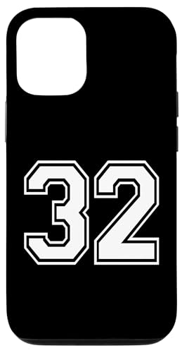 Nummer Thirty Two #32 Sports Team Uniform Hülle für iPhone 12/12 Pro Nummer Thirty Two #32 Sports Team Uniform Hülle für iPhone 12/12 Pro von Numbers for Sports Teams Uniform Events Birthday
