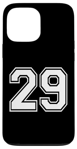 Nummer Twenty Nine #29 Sports Team Uniform Hülle für iPhone 13 Pro Max Nummer Twenty Nine #29 Sports Team Uniform Hülle für iPhone 13 Pro Max von Numbers for Sports Teams Uniform Events Birthday