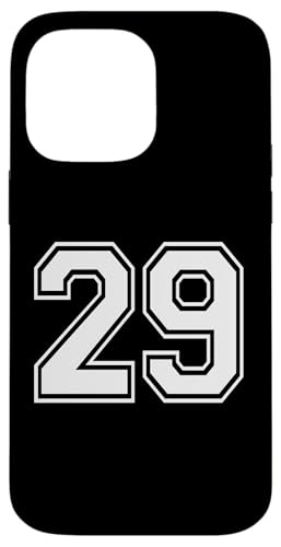 Nummer Twenty Nine #29 Sports Team Uniform Hülle für iPhone 14 Pro Max von Numbers for Sports Teams Uniform Events Birthday