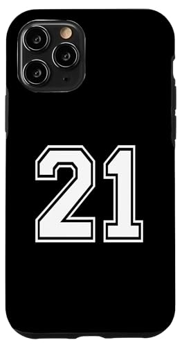 Nummer Twenty One #21 Sports Team Uniform Hülle für iPhone 11 Pro Nummer Twenty One #21 Sports Team Uniform Hülle für iPhone 11 Pro von Numbers for Sports Teams Uniform Events Birthday