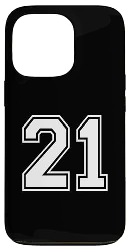 Nummer Twenty One #21 Sports Team Uniform Hülle für iPhone 13 Pro Nummer Twenty One #21 Sports Team Uniform Hülle für iPhone 13 Pro von Numbers for Sports Teams Uniform Events Birthday