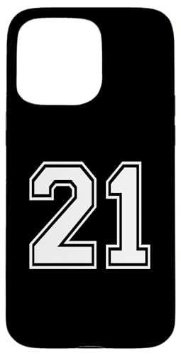 Nummer Twenty One #21 Sports Team Uniform Hülle für iPhone 15 Pro Max Nummer Twenty One #21 Sports Team Uniform Hülle für iPhone 15 Pro Max von Numbers for Sports Teams Uniform Events Birthday