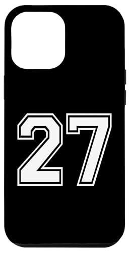 Nummer Twenty Seven #27 Sportmannschaftsuniform Hülle für iPhone 12 Pro Max Nummer Twenty Seven #27 Sportmannschaftsuniform Hülle für iPhone 12 Pro Max von Numbers for Sports Teams Uniform Events Birthday