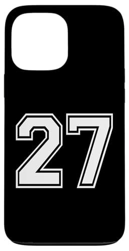 Nummer Twenty Seven #27 Sportmannschaftsuniform Hülle für iPhone 13 Pro Max Nummer Twenty Seven #27 Sportmannschaftsuniform Hülle für iPhone 13 Pro Max von Numbers for Sports Teams Uniform Events Birthday