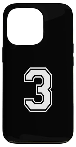 Nummer drei #3 Sportmannschaftsuniform Hülle für iPhone 13 Pro Nummer drei #3 Sportmannschaftsuniform Hülle für iPhone 13 Pro von Numbers for Sports Teams Uniform Events Birthday