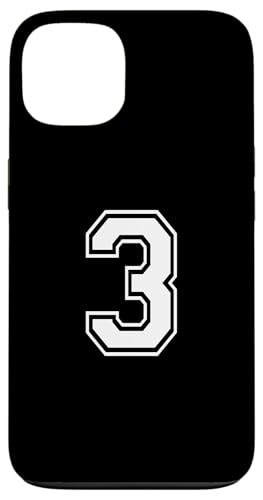 Nummer drei #3 Sportmannschaftsuniform Hülle für iPhone 13 Nummer drei #3 Sportmannschaftsuniform Hülle für iPhone 13 von Numbers for Sports Teams Uniform Events Birthday