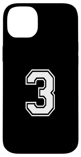 Nummer drei #3 Sportmannschaftsuniform Hülle für iPhone 14 Plus Nummer drei #3 Sportmannschaftsuniform Hülle für iPhone 14 Plus von Numbers for Sports Teams Uniform Events Birthday