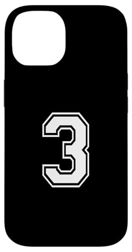Nummer drei #3 Sportmannschaftsuniform Hülle für iPhone 14 Nummer drei #3 Sportmannschaftsuniform Hülle für iPhone 14 von Numbers for Sports Teams Uniform Events Birthday