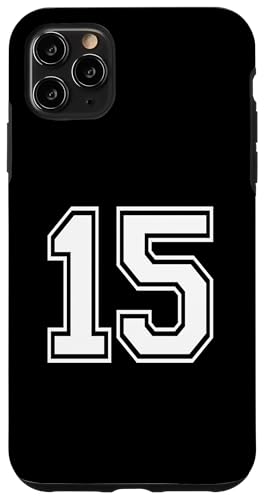 Nummer fünfzehn #15 Sportmannschaftsuniform Hülle für iPhone 11 Pro Max Nummer fünfzehn #15 Sportmannschaftsuniform Hülle für iPhone 11 Pro Max von Numbers for Sports Teams Uniform Events Birthday