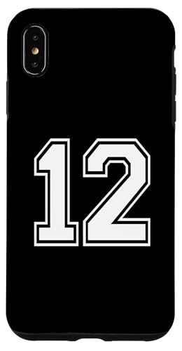 Nummer zwölf #12 Sportmannschaftsuniform Hülle für iPhone XS Max Nummer zwölf #12 Sportmannschaftsuniform Hülle für iPhone XS Max von Numbers for Sports Teams Uniform Events Birthday