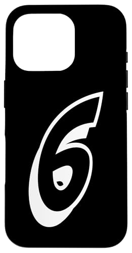 Nummer 6 für Sportmannschaft Uniform Event 6 Hülle für iPhone 16 Pro Nummer 6 für Sportmannschaft Uniform Event 6 Hülle für iPhone 16 Pro von Numbers for Sports Teams Uniform Events Birthdays