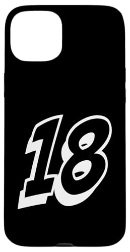 Nummer Eighteen #18 für Sportteam Uniform Event 18 Hülle für iPhone 15 Plus Nummer Eighteen #18 für Sportteam Uniform Event 18 Hülle für iPhone 15 Plus von Numbers for Sports Teams Uniform Events Birthdays