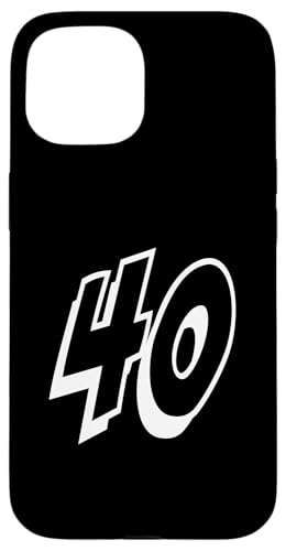 Nummer Forty #40 Sports Team Uniform Hülle für iPhone 15 Nummer Forty #40 Sports Team Uniform Hülle für iPhone 15 von Numbers for Sports Teams Uniform Events Birthdays