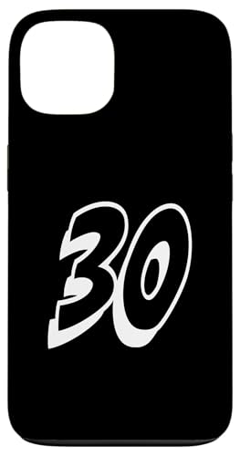 Nummer Thirty #30 für Sportteam Uniform Event 30 Hülle für iPhone 13 Nummer Thirty #30 für Sportteam Uniform Event 30 Hülle für iPhone 13 von Numbers for Sports Teams Uniform Events Birthdays