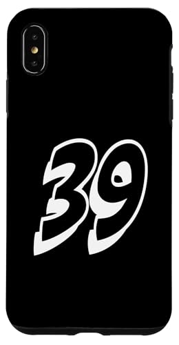 Nummer Thirty Nine #39 Sportmannschaftsuniform Hülle für iPhone XS Max Nummer Thirty Nine #39 Sportmannschaftsuniform Hülle für iPhone XS Max von Numbers for Sports Teams Uniform Events Birthdays