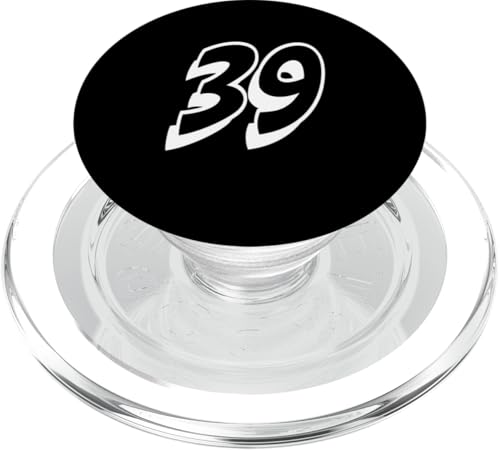 Nummer Thirty Nine #39 Sportmannschaftsuniform PopSockets PopGrip für MagSafe Nummer Thirty Nine #39 Sportmannschaftsuniform PopSockets PopGrip für MagSafe von Numbers for Sports Teams Uniform Events Birthdays