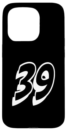 Nummer Thirty Nine #39 für Sportmannschafts-Uniform Event 39 Hülle für iPhone 15 Pro Nummer Thirty Nine #39 für Sportmannschafts-Uniform Event 39 Hülle für iPhone 15 Pro von Numbers for Sports Teams Uniform Events Birthdays