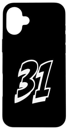 Nummer Thirty One #31 für Sportmannschaft-Uniform Event 31 Hülle für iPhone 16 Plus von Numbers for Sports Teams Uniform Events Birthdays