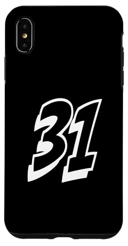 Nummer Thirty One #31 für Sportmannschaft-Uniform Event 31 Hülle für iPhone XS Max Nummer Thirty One #31 für Sportmannschaft-Uniform Event 31 Hülle für iPhone XS Max von Numbers for Sports Teams Uniform Events Birthdays