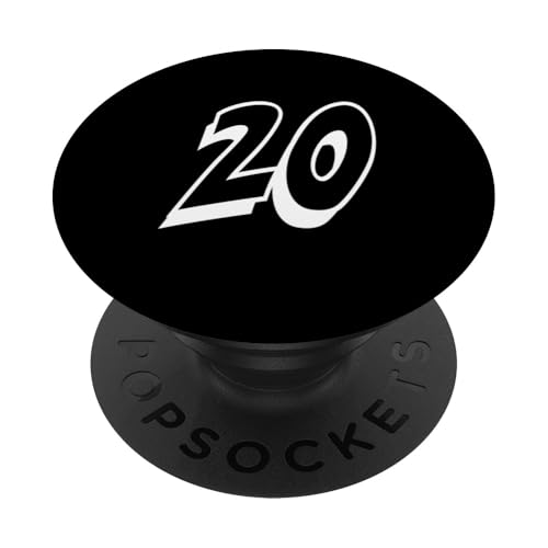 Nummer Twenty #20 Sports Team Uniform 20 PopSockets Klebender PopGrip Nummer Twenty #20 Sports Team Uniform 20 PopSockets Klebender PopGrip von Numbers for Sports Teams Uniform Events Birthdays