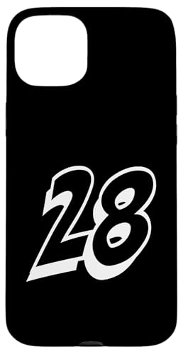 Nummer Twenty Eight #28 Sports Team Uniform Hülle für iPhone 15 Plus Nummer Twenty Eight #28 Sports Team Uniform Hülle für iPhone 15 Plus von Numbers for Sports Teams Uniform Events Birthdays